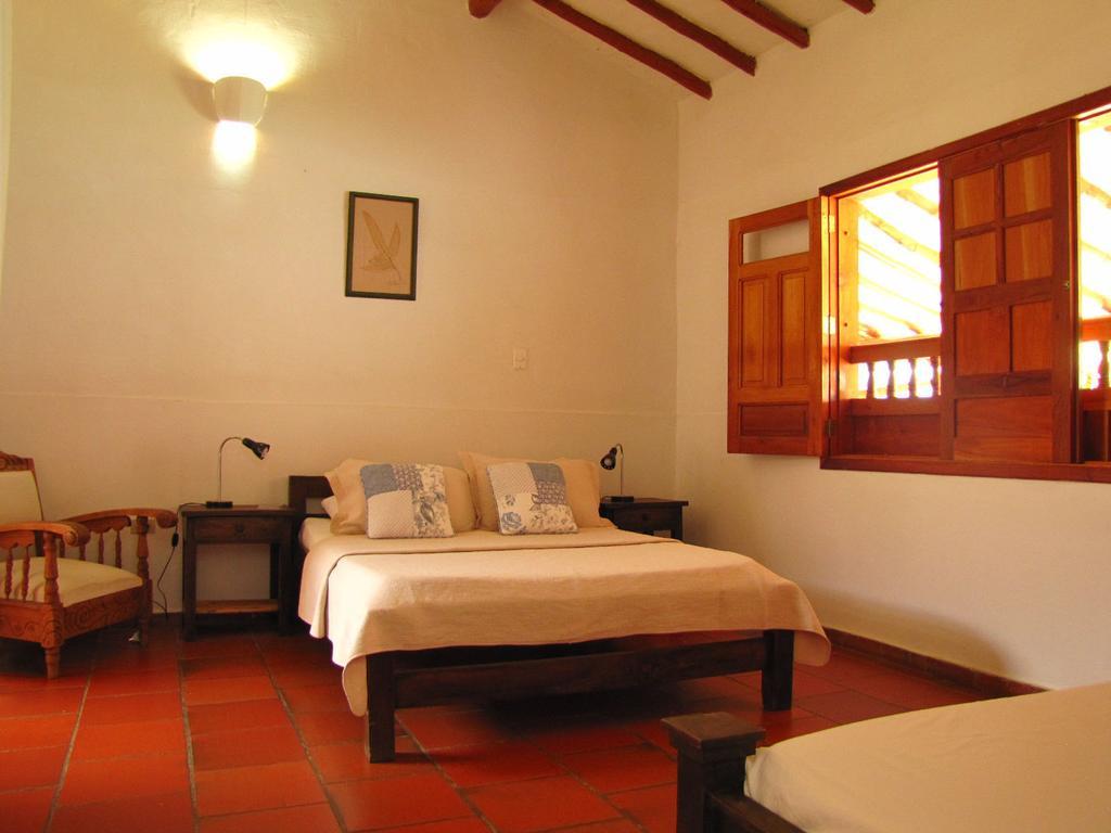 La Casa De Hercilia Boutique Barichara Værelse billede