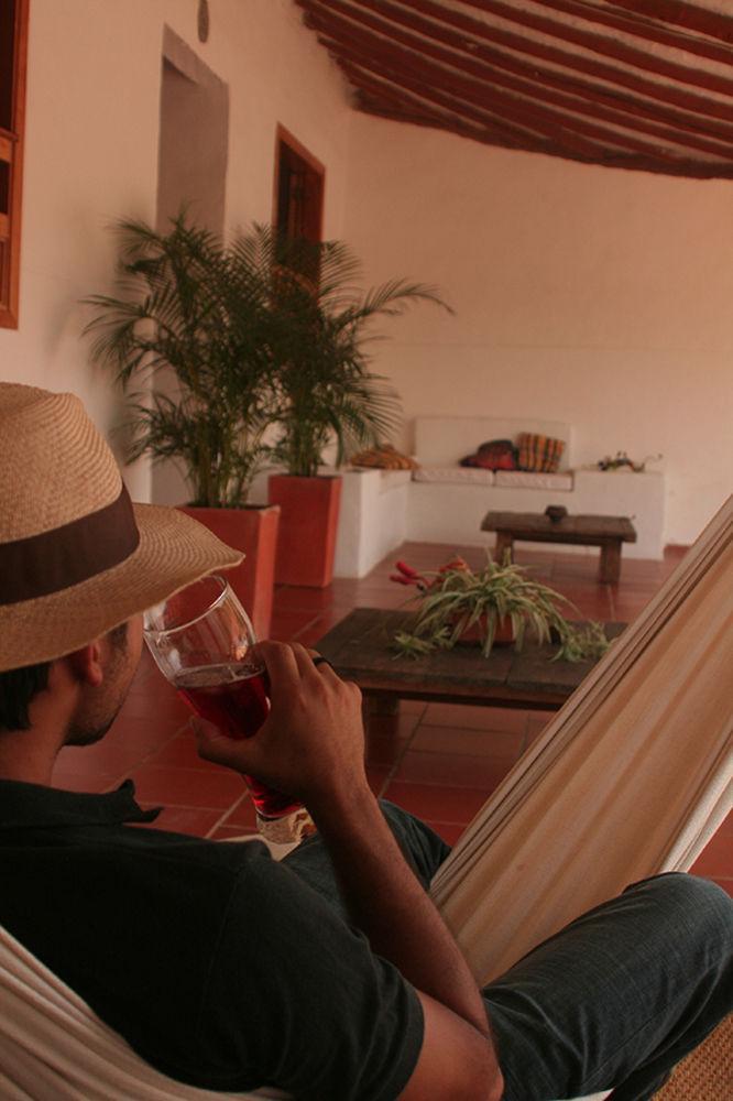 La Casa De Hercilia Boutique Barichara Eksteriør billede