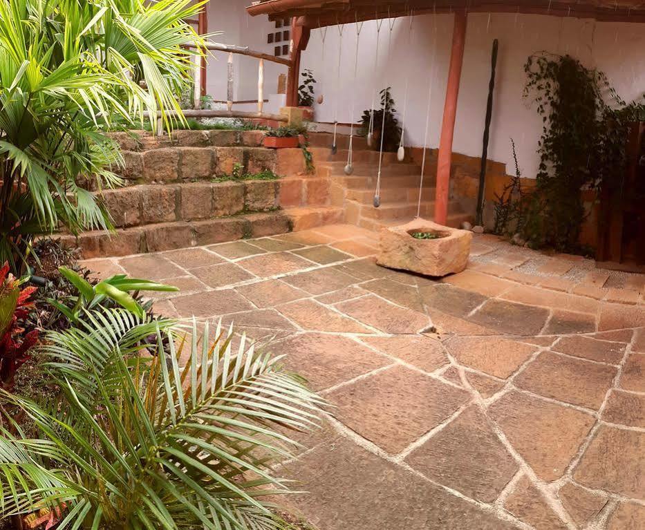 La Casa De Hercilia Boutique Barichara Eksteriør billede